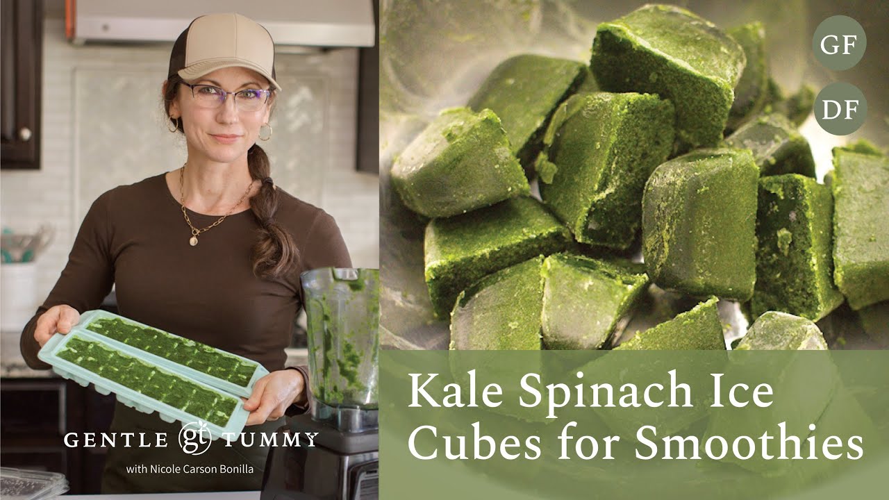 How to Freeze Spinach, Kale & Greens for Smoothies | Best Method | Quick & Easy
