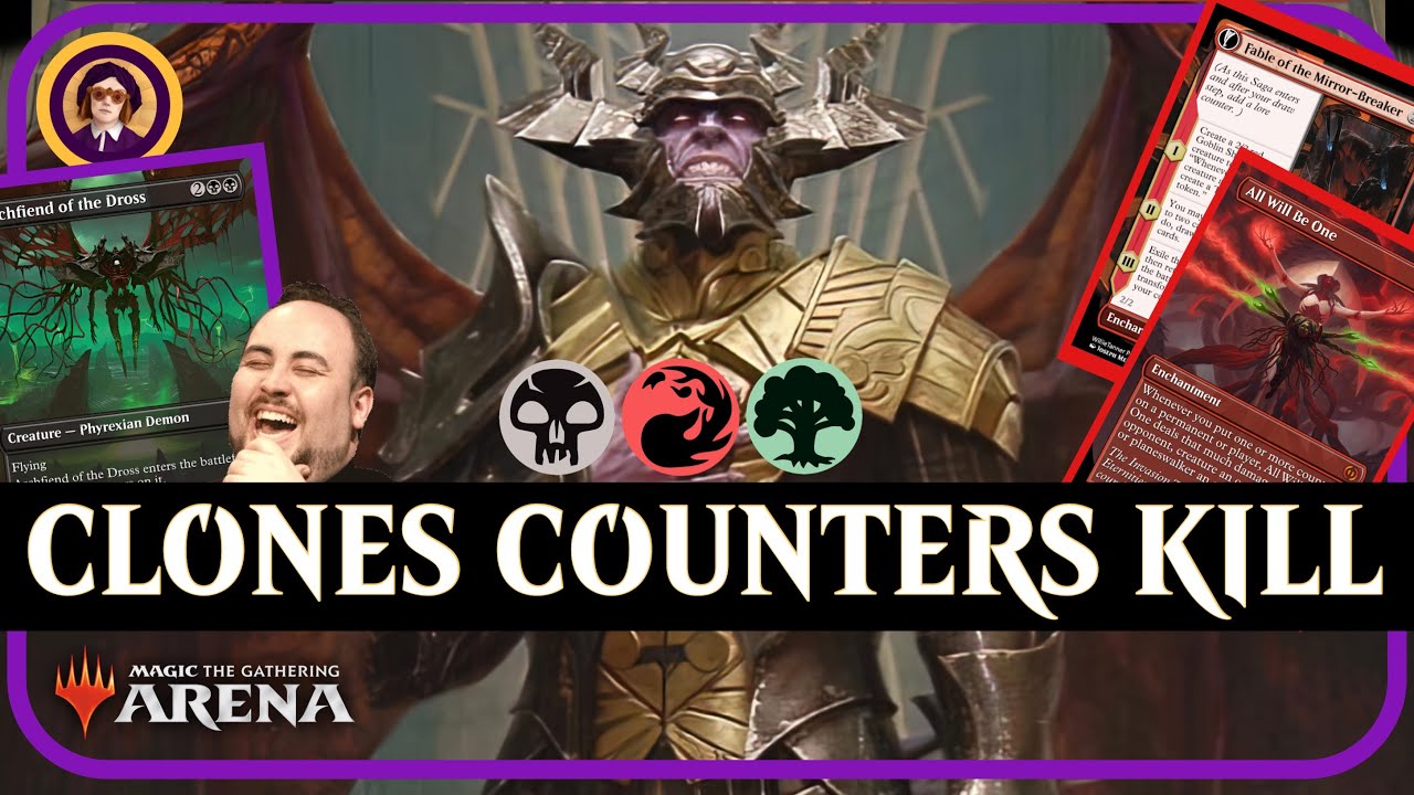☠️🔥🌲 PLAYER REMOVAL w/ CLONES & COUNTERS | BO1 Ranked | Standard | Jund | MTG Arena | 