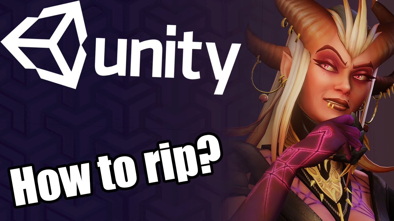 Как извлечь модели Unity