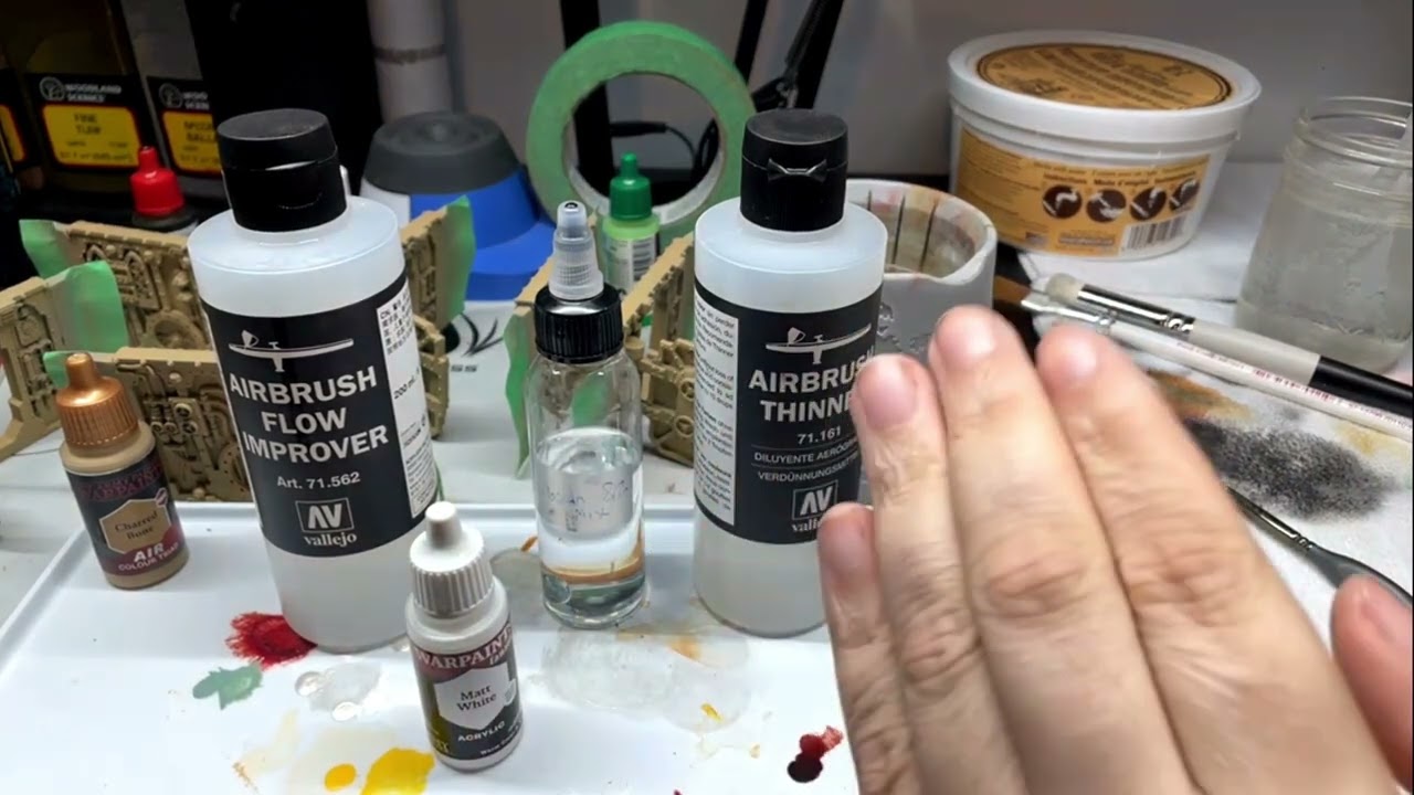 Why Mix Airbrush Thinner & Flow Improver (What does it do?)