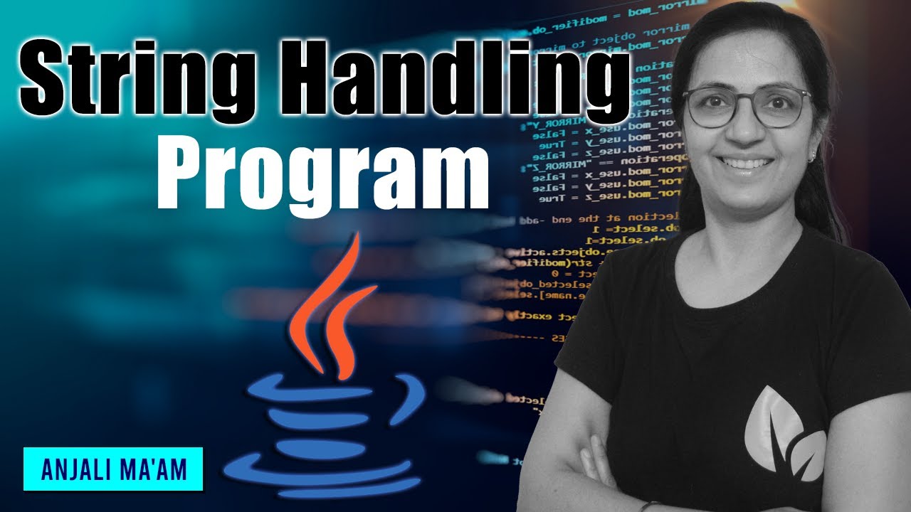 PROGRAMS | STRING  |  Case change | ICSE X | Computer Applications | Anjali Ma'am
