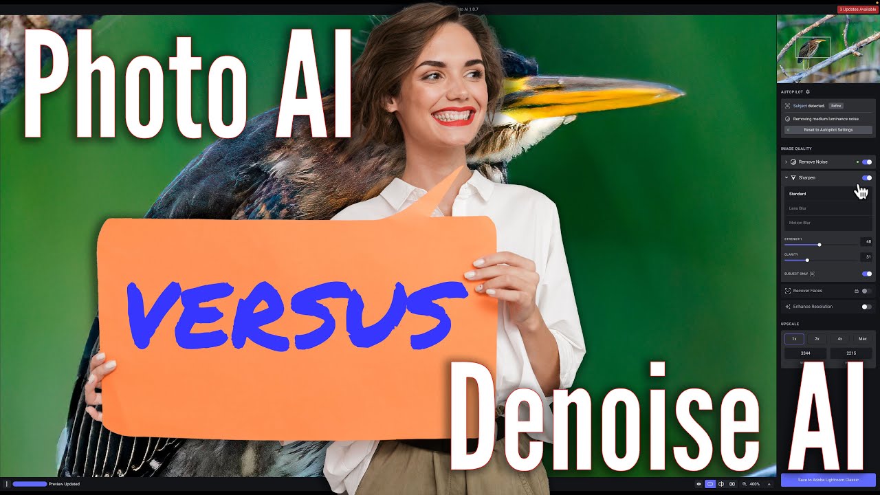 Which is BETTER? Denoise AI or Photo AI?