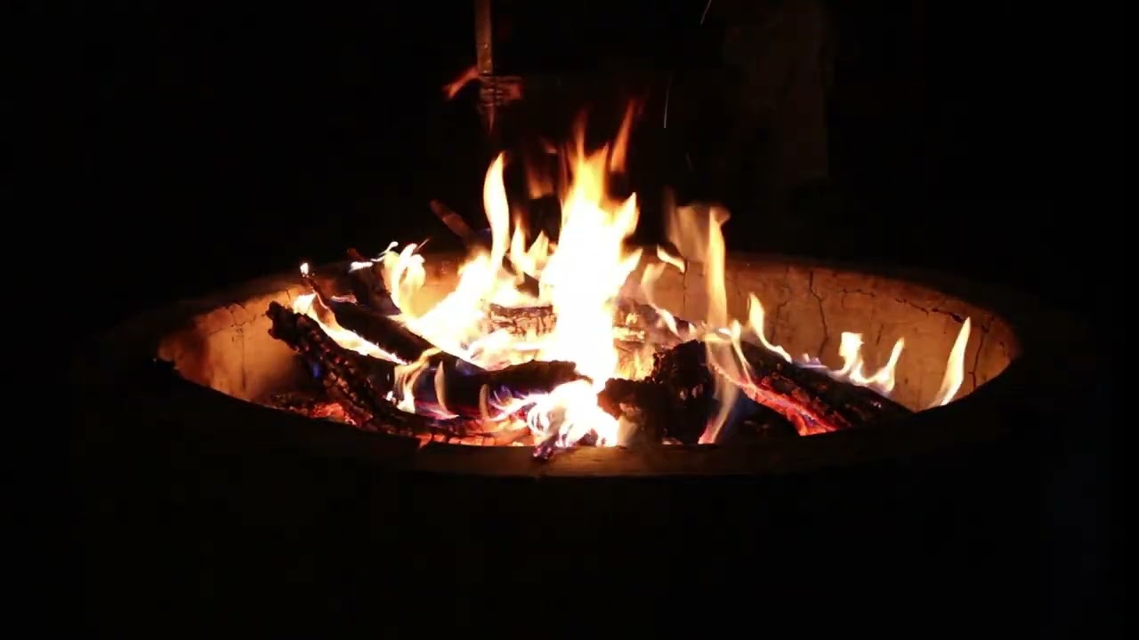 🔥 1 Uur Knetterend Kampvuur | Relaxerend Vuur & Houtkraakgeluiden