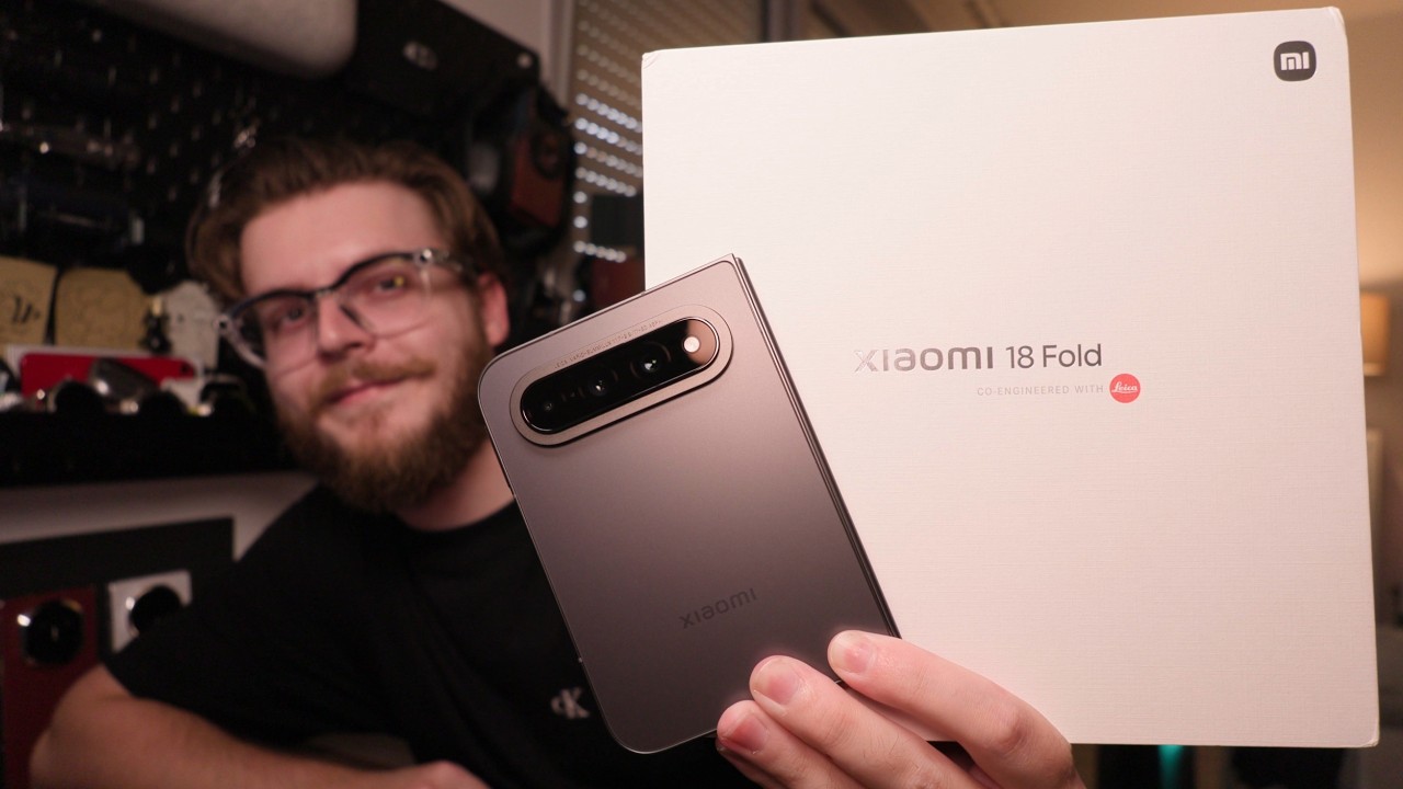 Je l'attendais tellement ! (Unboxing Xiaomi 18 Fold)