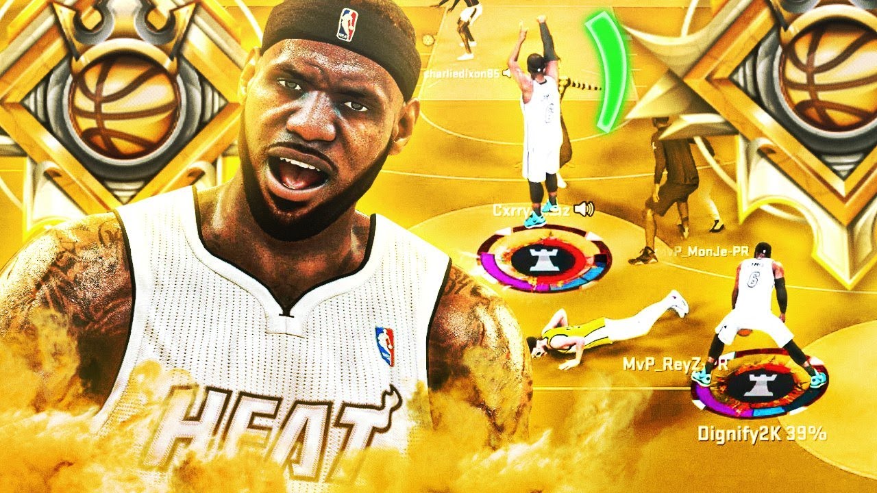 LEGEND MIAMI HEAT LEBRON JAMES BUILD is UNSTOPPABLE in NBA 2K20