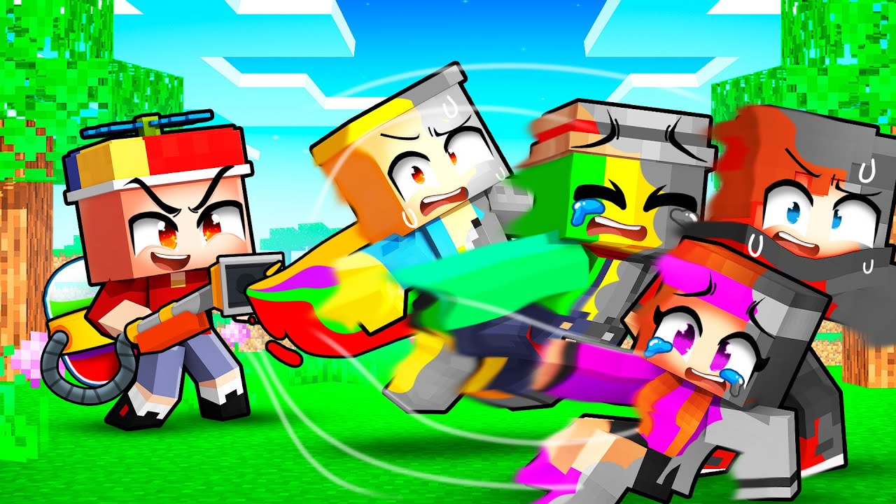 Ce KIKOO Aspire nos COULEURS sur Minecraft !