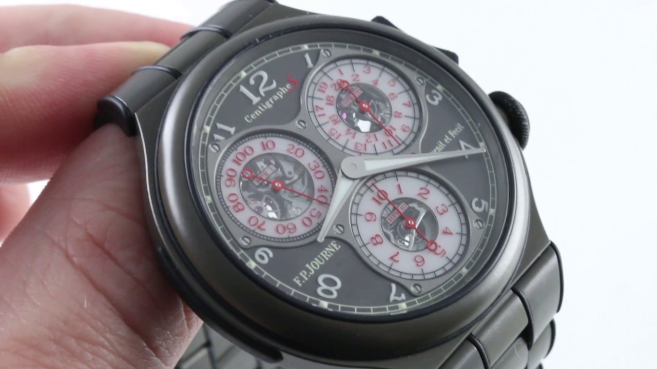 F.P. Journe Linesport Centigraphe Sport Titanium Luxury Watch Review