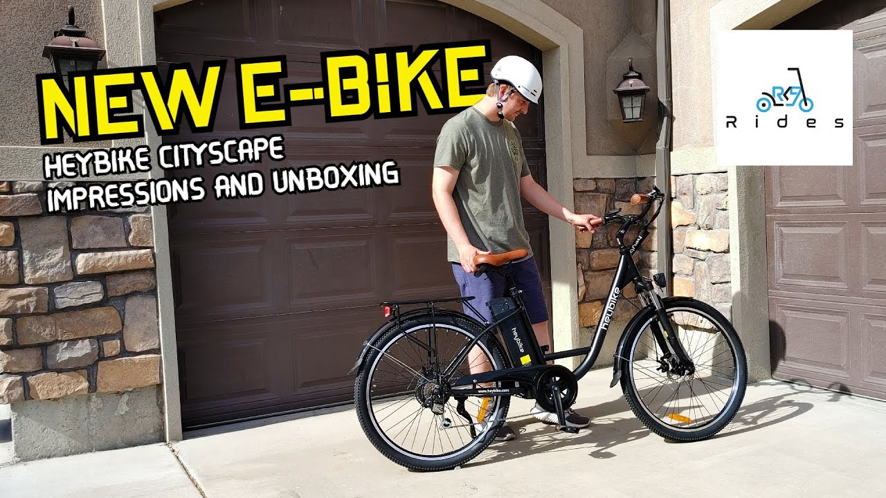 Tons of Features, Only $850! HeyBike Cityscape E-Bike Impressions and Unboxing