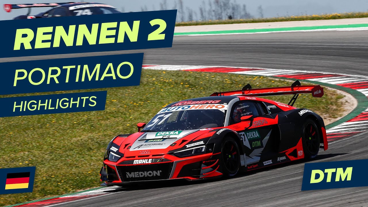 &Uuml;berzeugt Nico M&uuml;ller direkt? | Highlights DTM Race 2 - Portimao | DTM 2022