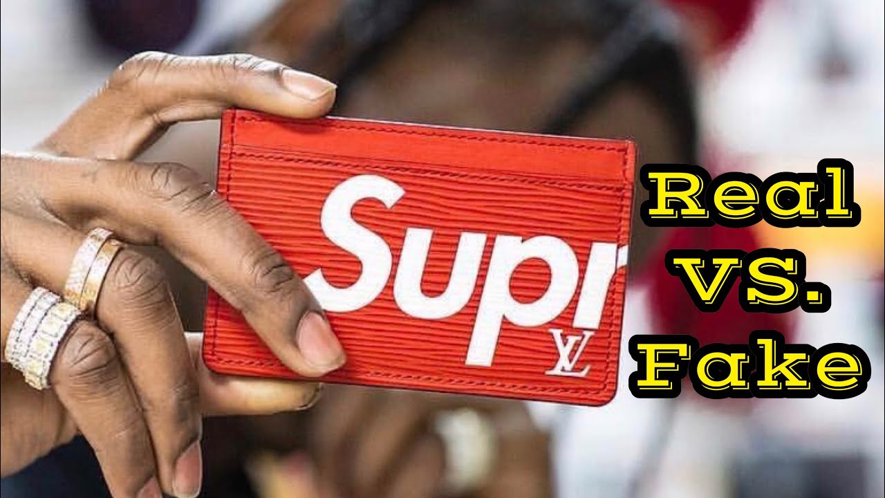 HOW TO LEGIT CHECK // Louis Vuitton x Supreme Epi Red Card Holder
