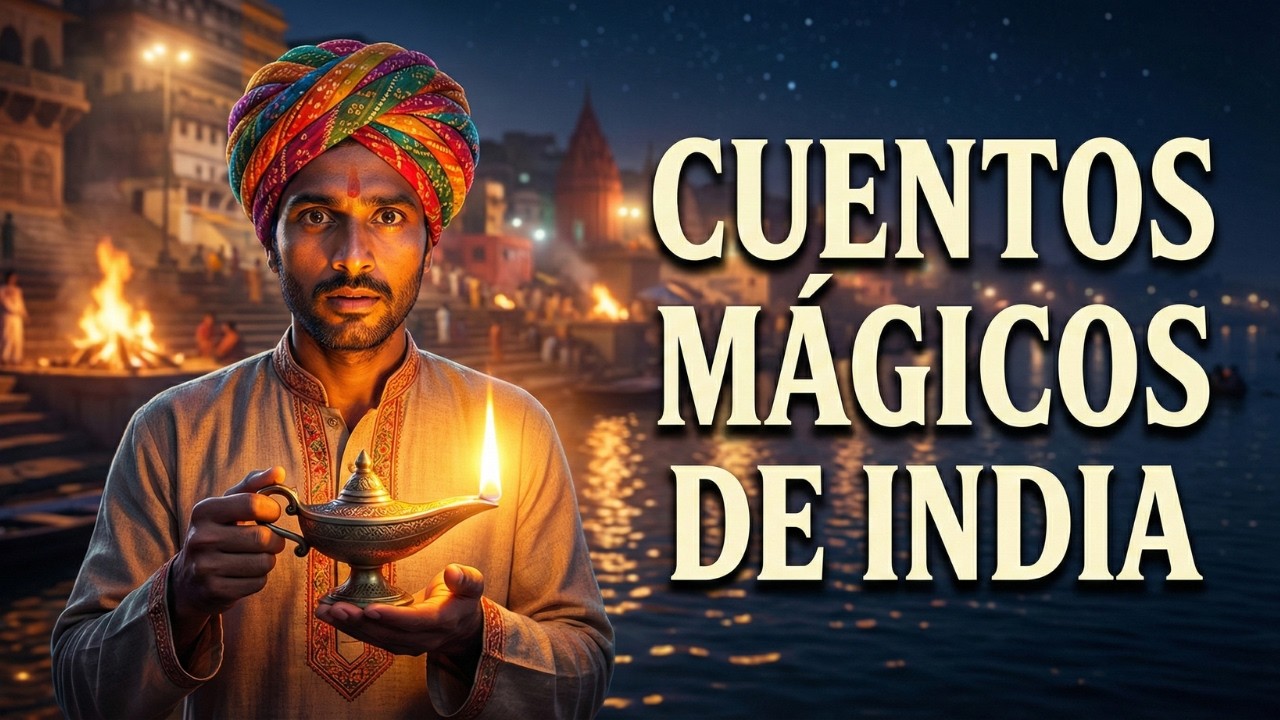 Fábulas Tradicionales de India 🌙 Sabiduría del Corazón para Soltar el Día
