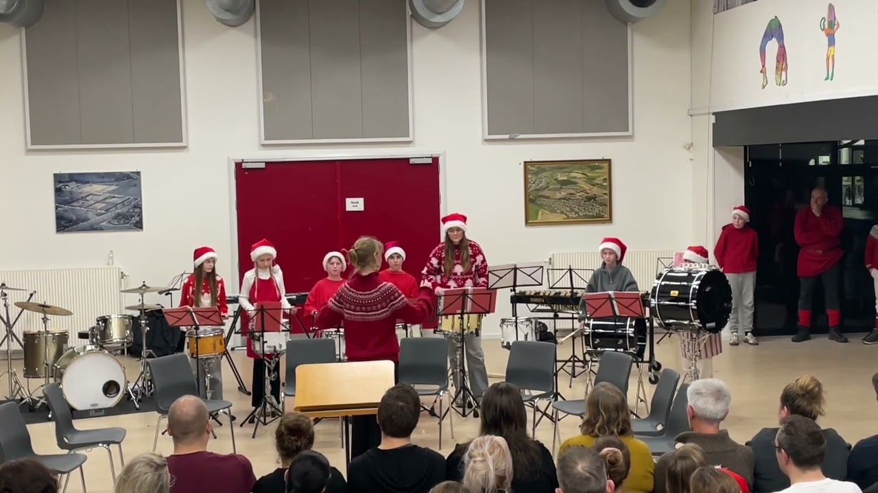 2025 - Julekoncert: Junior Gardens Trommekorps
