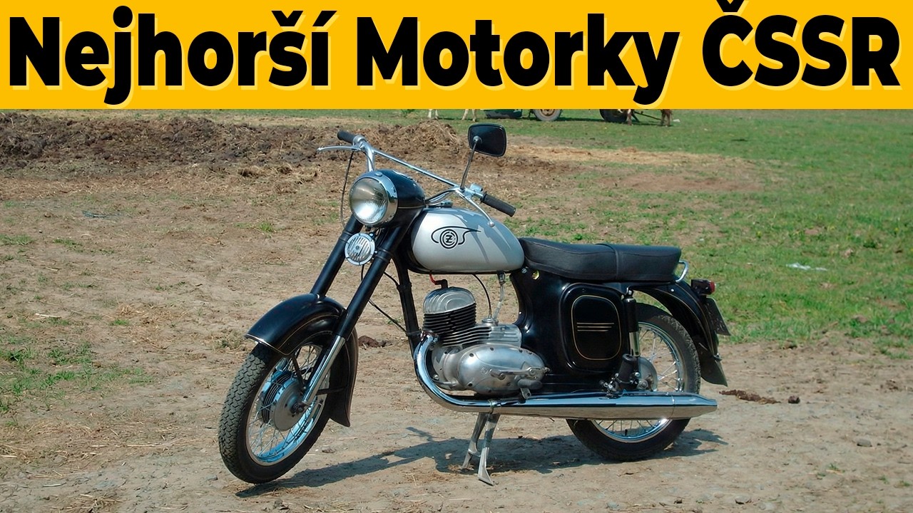 5 Nejhor&scaron;&iacute;ch Motorek z ČSSR!