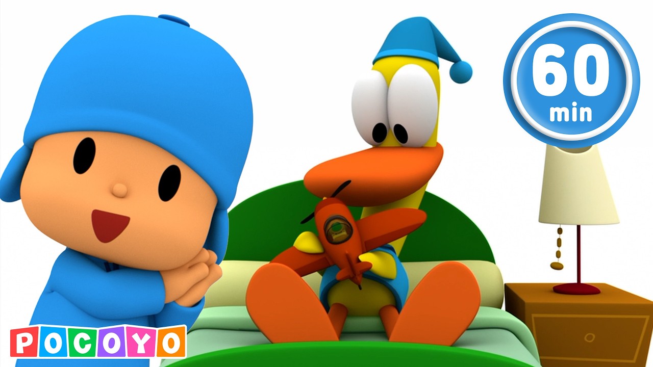 Pocoyo's Healthy Routine! Bedtime with Pato + Healthy Eating with Elly! | Pocoyo English | Cartoons