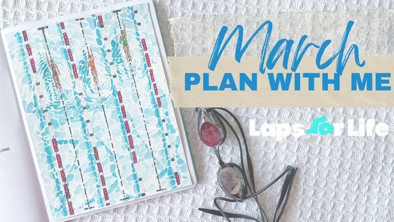 A4 Journal - March Bullet Journal - March for Mental Health