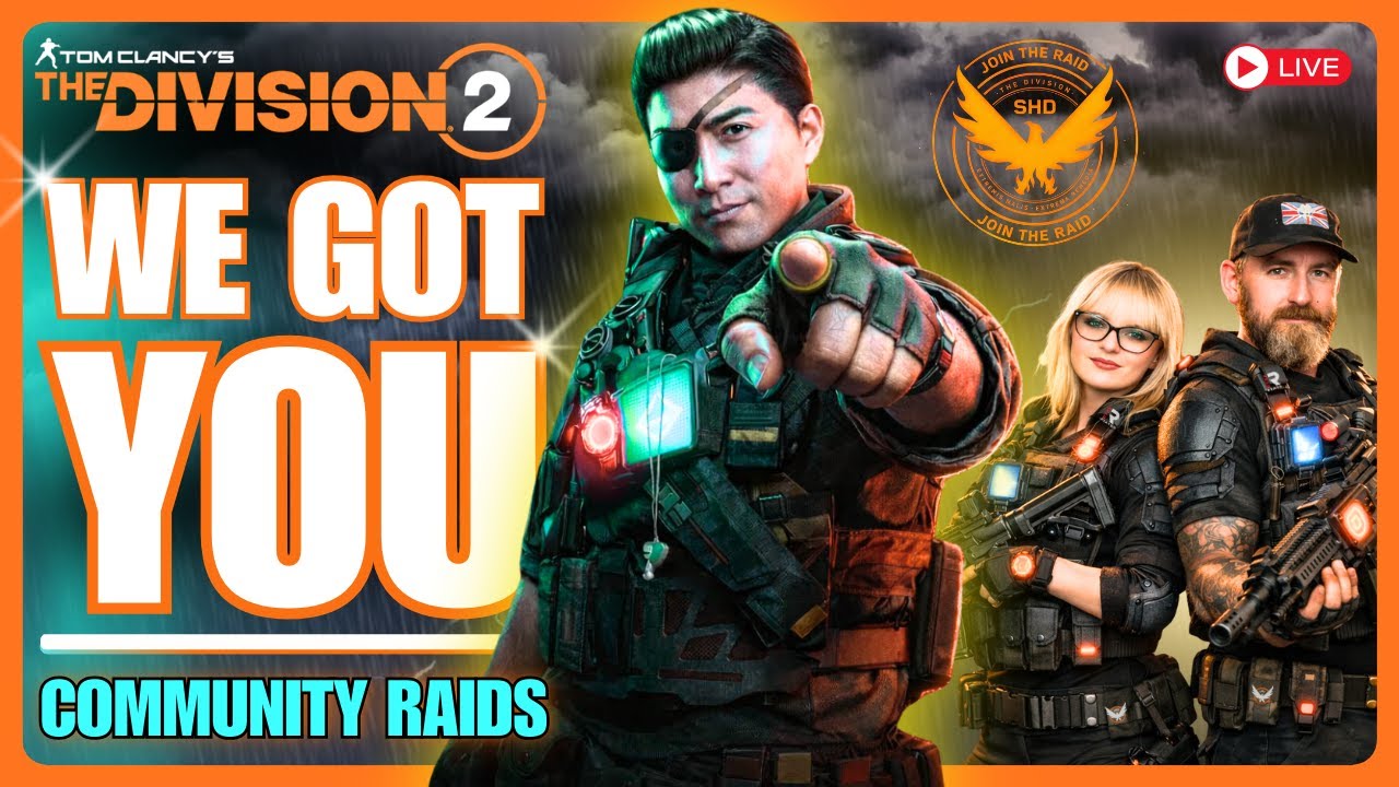 🔴 LIVE | Division 2 Community Raid Night — New & Returning Agents Welcome