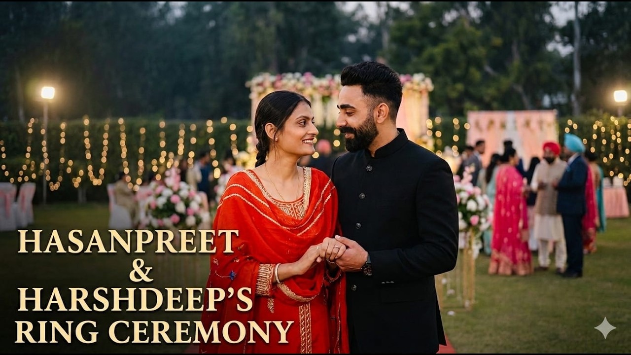 LIVE: Engagement Ceremony of Hasanpreet & Harshdeep | Raju Studio Ratia