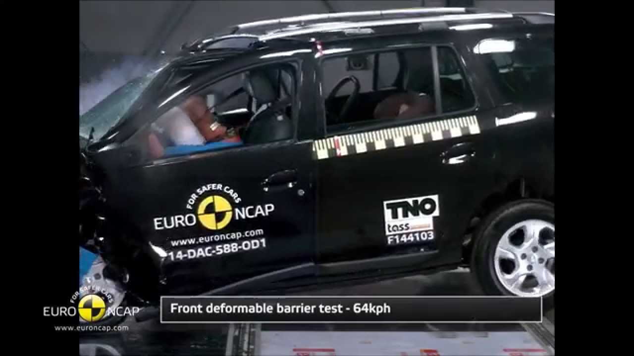Euro NCAP Crash Test of Dacia Logan MCV 2014