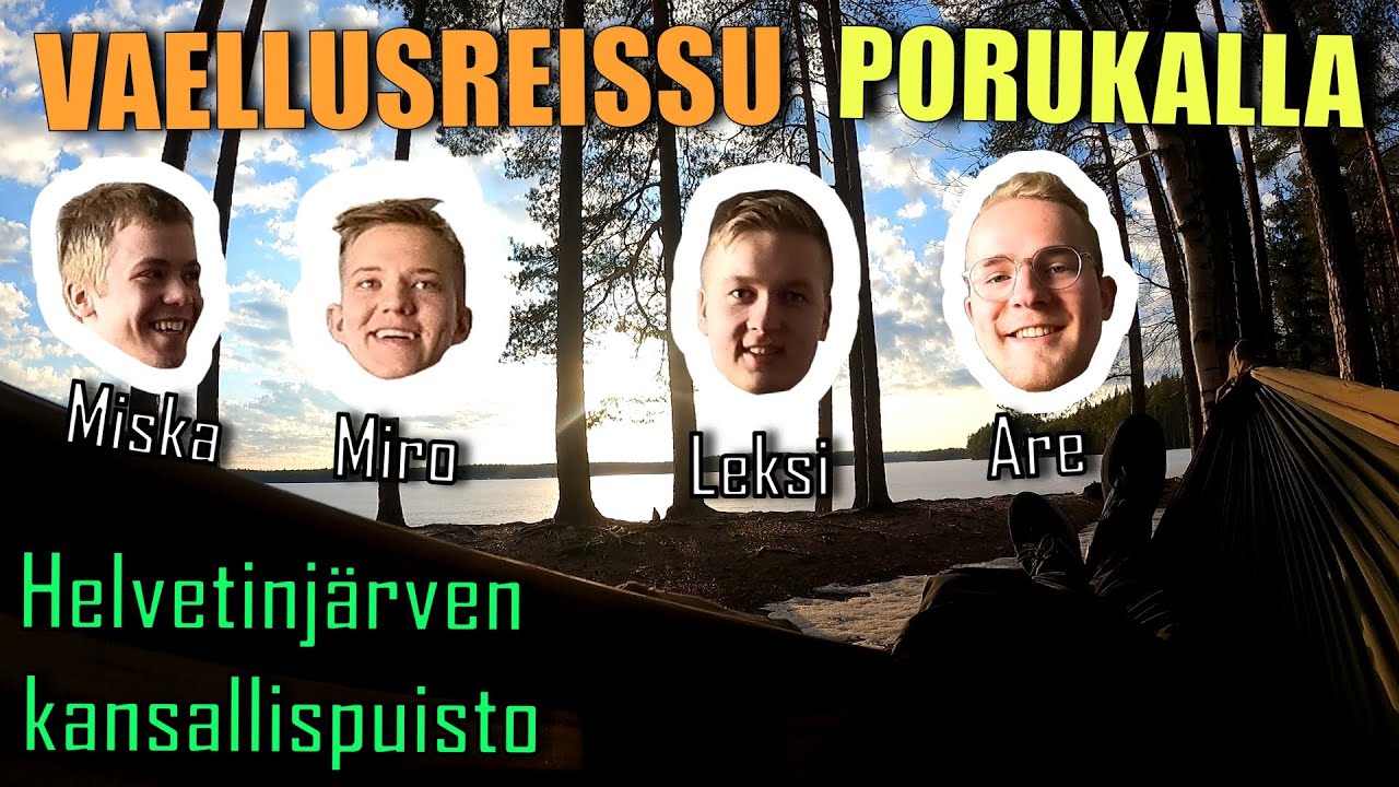 Vaeltajat | Viikonlopun patikointi Helvetinjärvellä