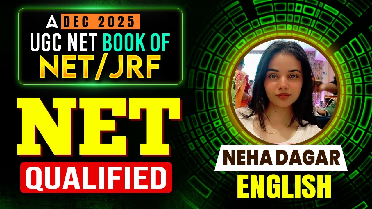 UGC NET English Topper Interview 2026 | NET Topper Interview | UGC NET English Topper Neha Dagar
