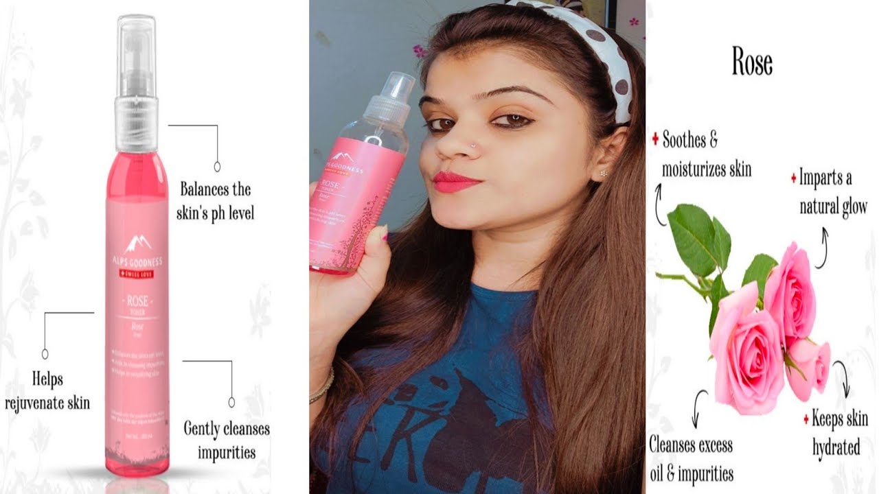 ❤️Alps Goodness Rose Toner |So Refreshing and hydrating Toner | Must Try Toner Honest Review 👍