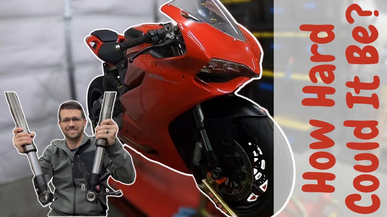 Замена сальника вилки Panigale 899 в домашних условиях — это совсем не сложно!