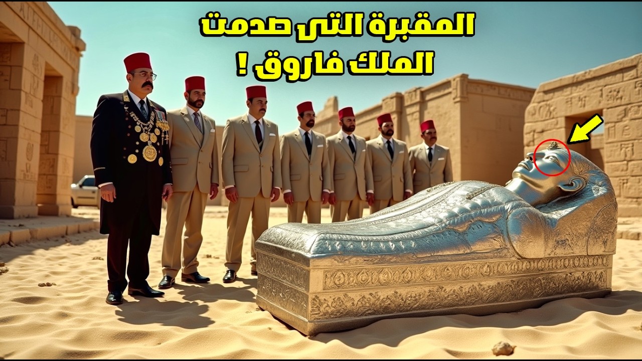 لماذا صرخ الملك فاروق عندما فتح هذا التابوت الفرعوني ؟! اكتشاف سري جعل الجميع في صدمة !!