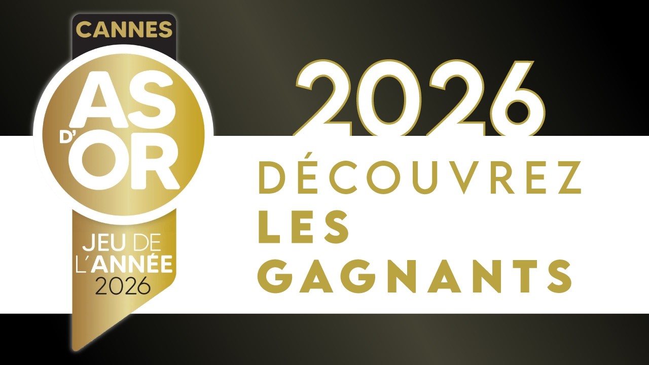 Les Gagnants de l'As d'Or - Jeu de l'Année 2026