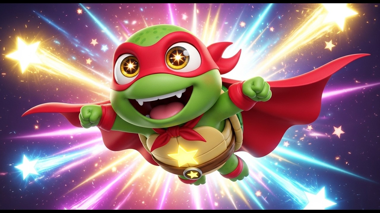 कछुआ सुपरहीरो 🐢💪 | Super Turtle Cartoon Poem | हिंदी कविता | Kids Rhymes | PixPoem