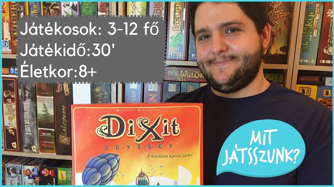 Dixit Odyssey Társasjáték Bemutató