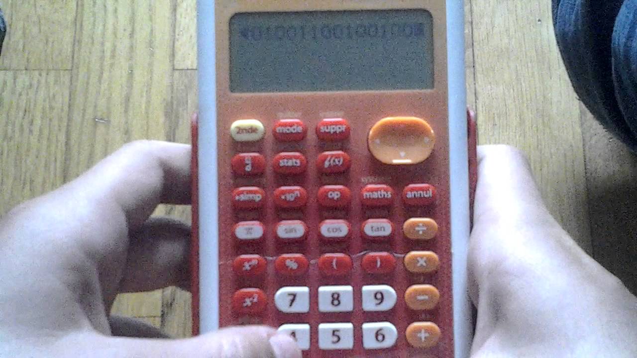 Tuto : jeu calculatrice (TI-Collège)