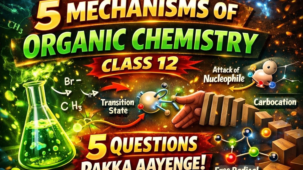 Five boards confirmed mechanism organic chemistry Pakka aayenge,most expected 