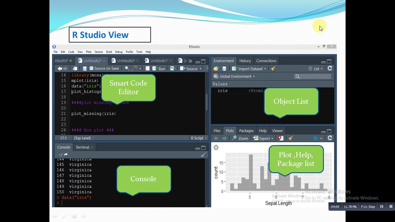 R Tutorial 1. Introduction of CRAN |R|Rstudio| R console