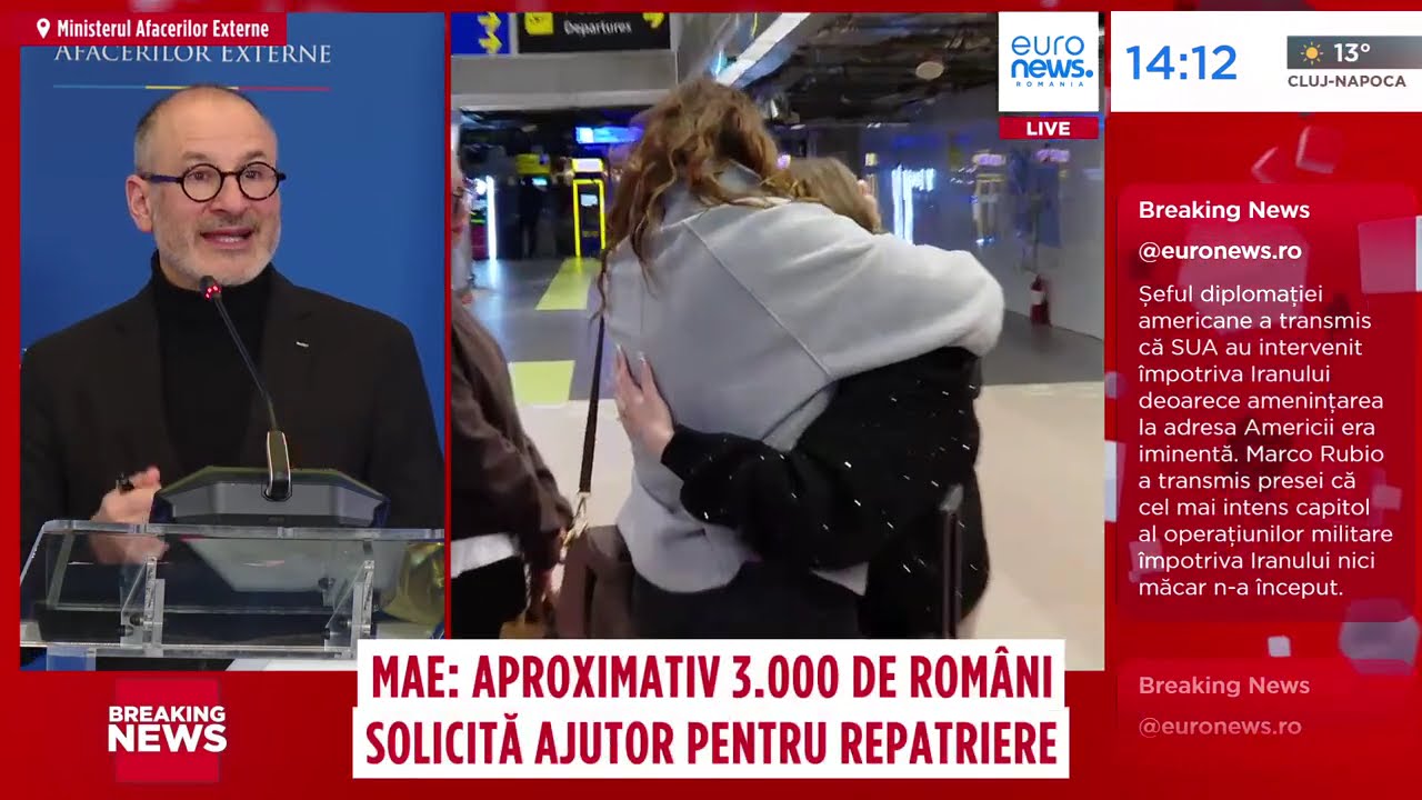Peste 3.000 de români cer repatrierea. MAE: Cel mai sigur e să rămână pe loc