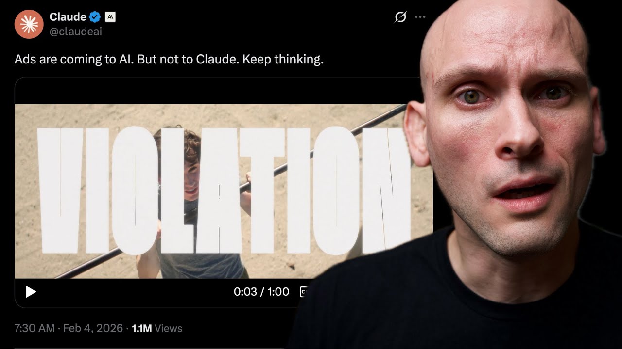 Claude Just DESTROYED OpenAI/ChatGPT.. This Marketing Campaign is SAVAGE!