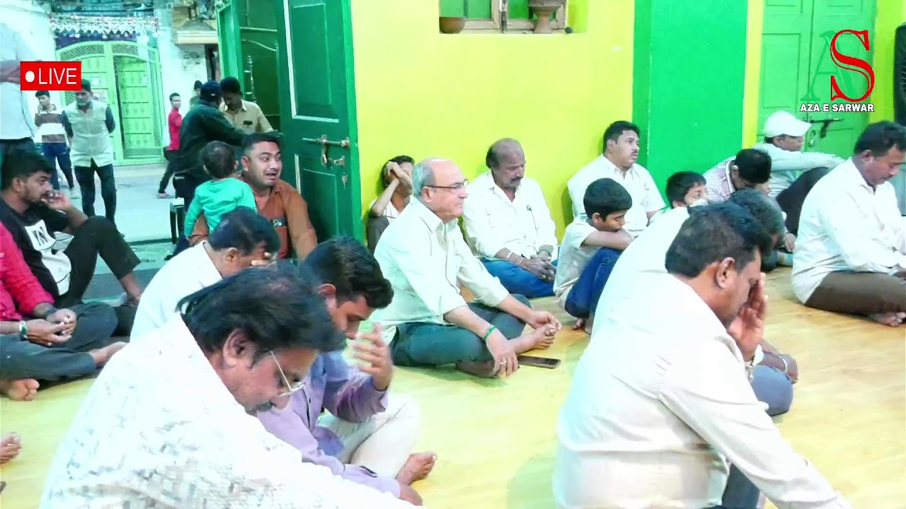 Live Majlis Aza e Syed Us Shohda Ba Silsila Ziyarat Jamshid Begum Binte Abbas Ali Marhoom