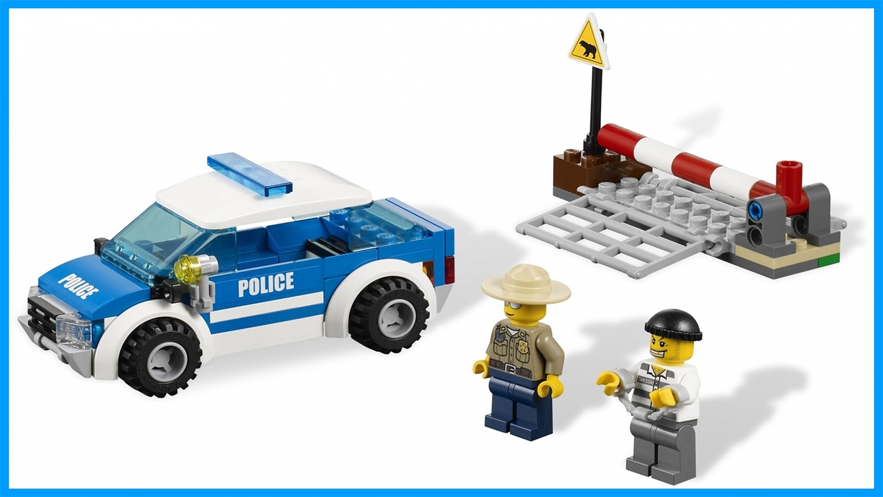 Lego City обзор Патрульной машины 4436