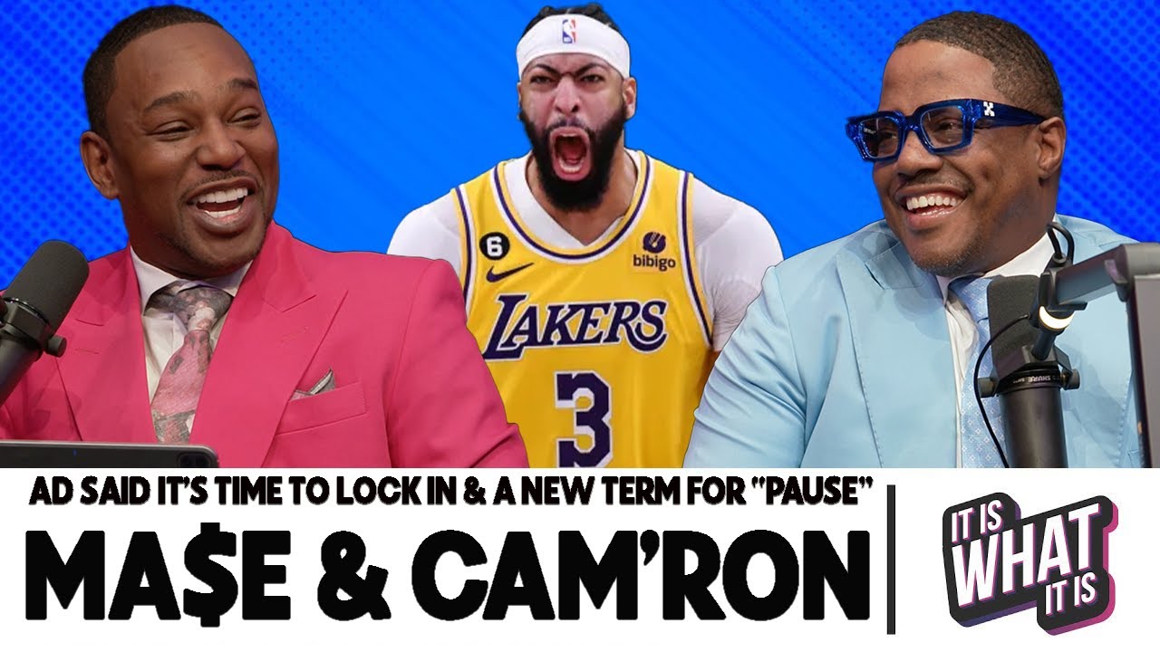 ANTHONY DAVIS SAID IT'S TIME TO LOCK IN & A NEW TERM FOR 