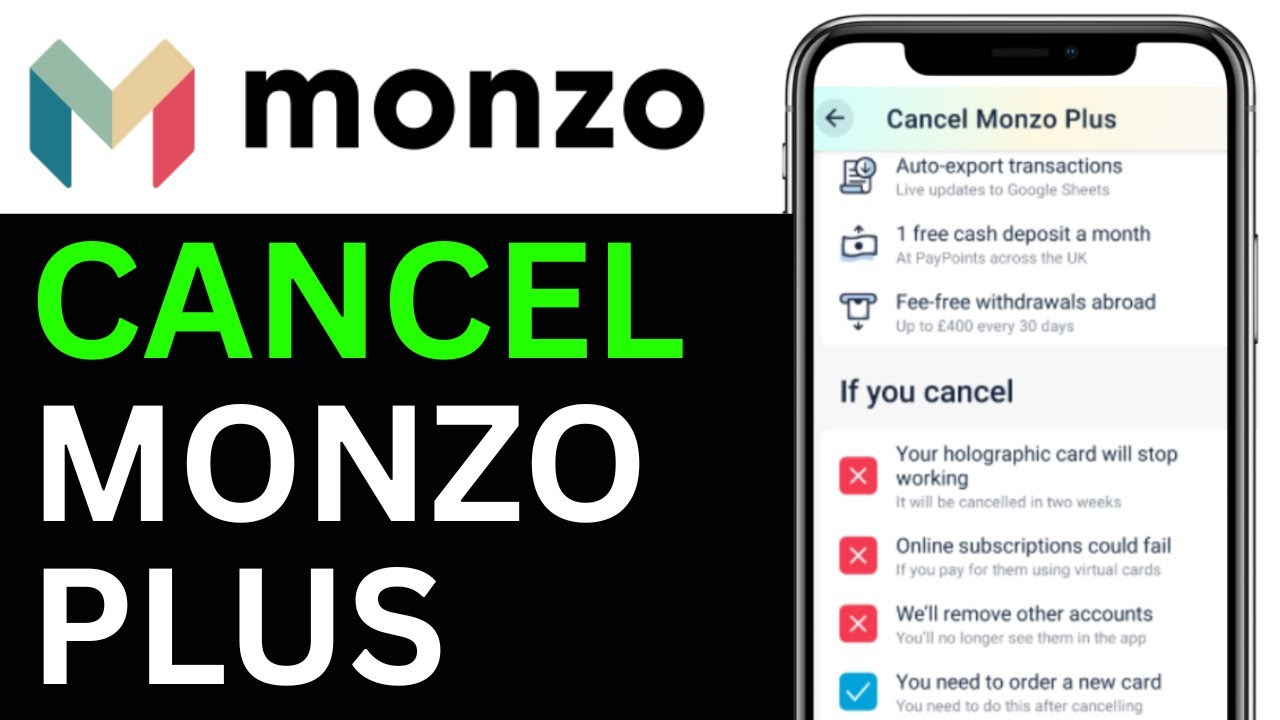 How To Cancel Monzo Plus (Easy 2025 Guide) | Monzo Plus Cancellation Tutorial