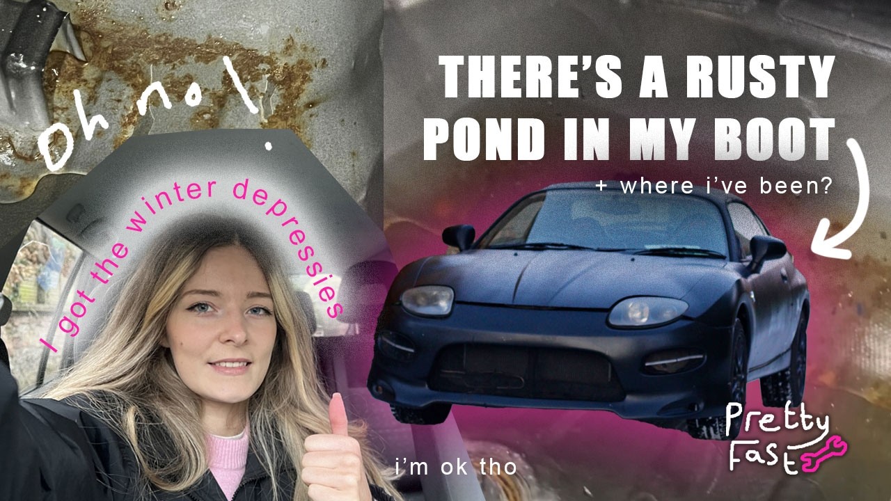 fixing a rusty boot pond + where i've been | Pretty Fast FTO