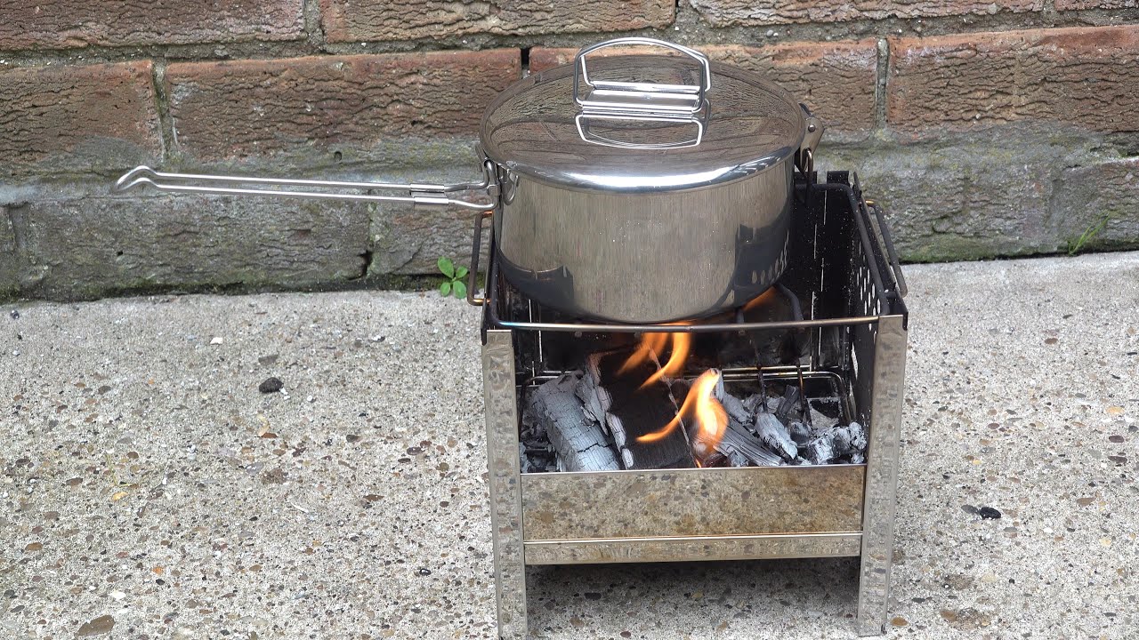 MOTORCYCLE CAMPING off the Grid? Introducing Wingmans new firebox stove kit! Camp cooking!
