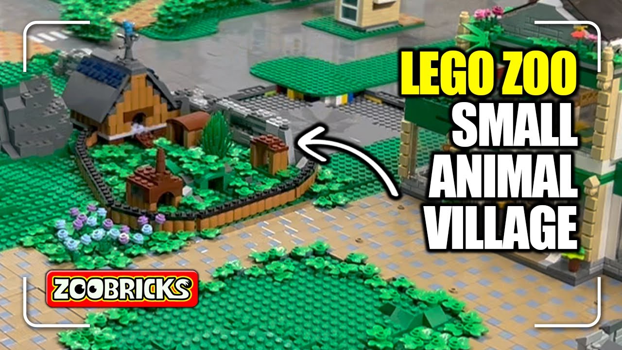 Building a Small Animal Village exhibit in the Lego Zoo - Guinea Pigs?