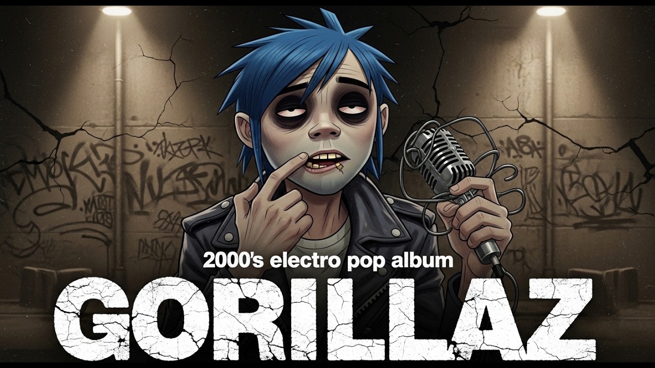 Psycho Pulp Fiction – Gorillaz-Inspired AI Trip-Hop Album | 2000s Electro Pop