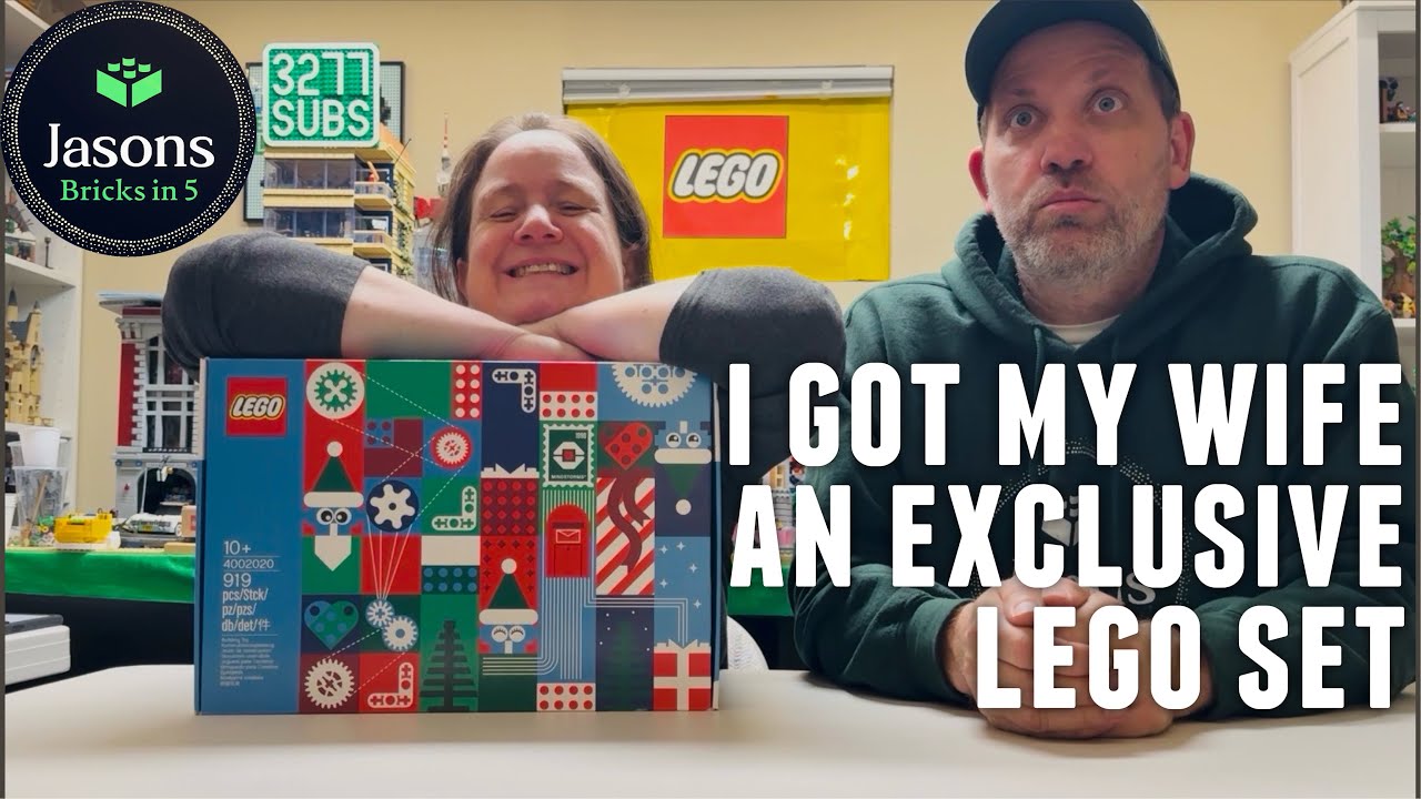 На Рождество я подарил жене эксклюзивный набор Lego | Набор 4002020 - 40 лет практического обучения
