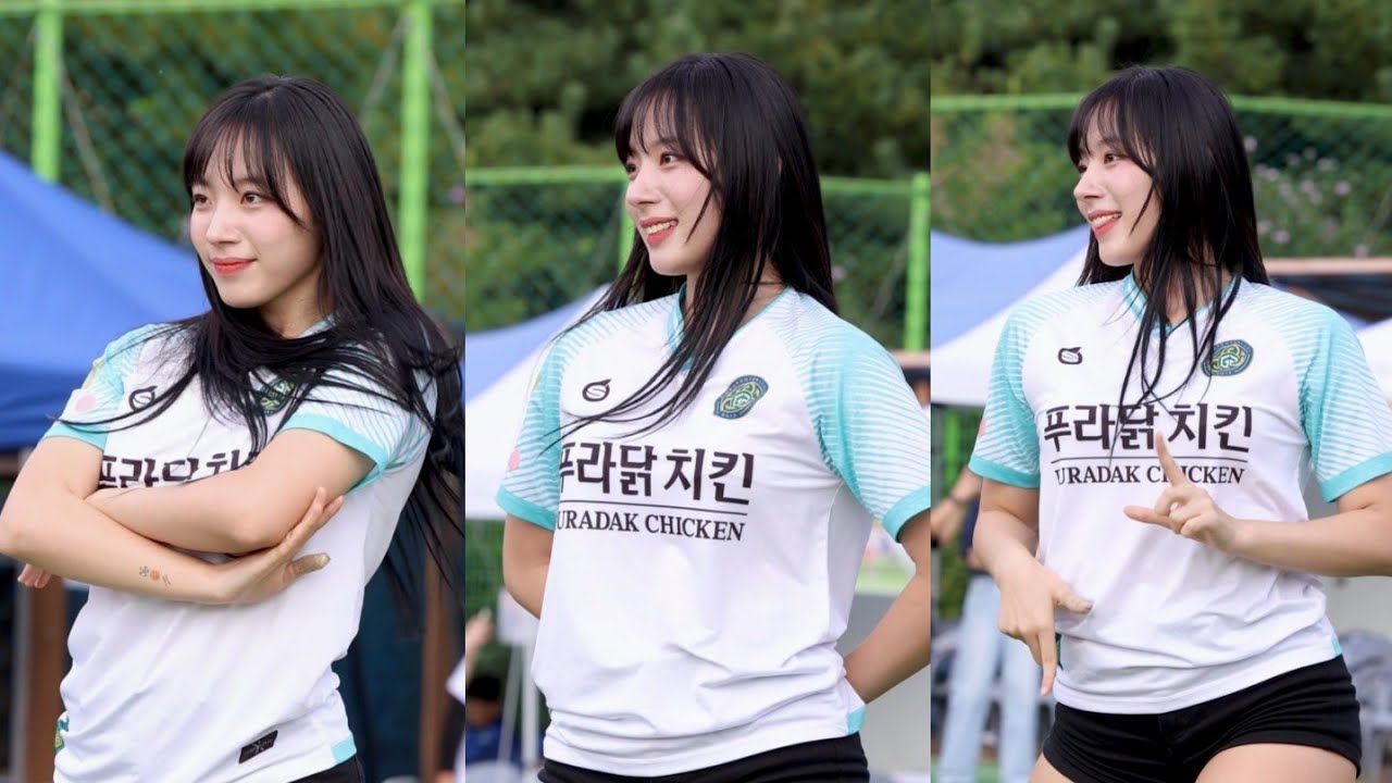 [4K] 241009 제2회 김포FC 팬 페스티벌 하지원 치어리더 ' aespa (에스파) - Supernova + QWER - 고민중독 ' 직캠 @걸포중앙공원