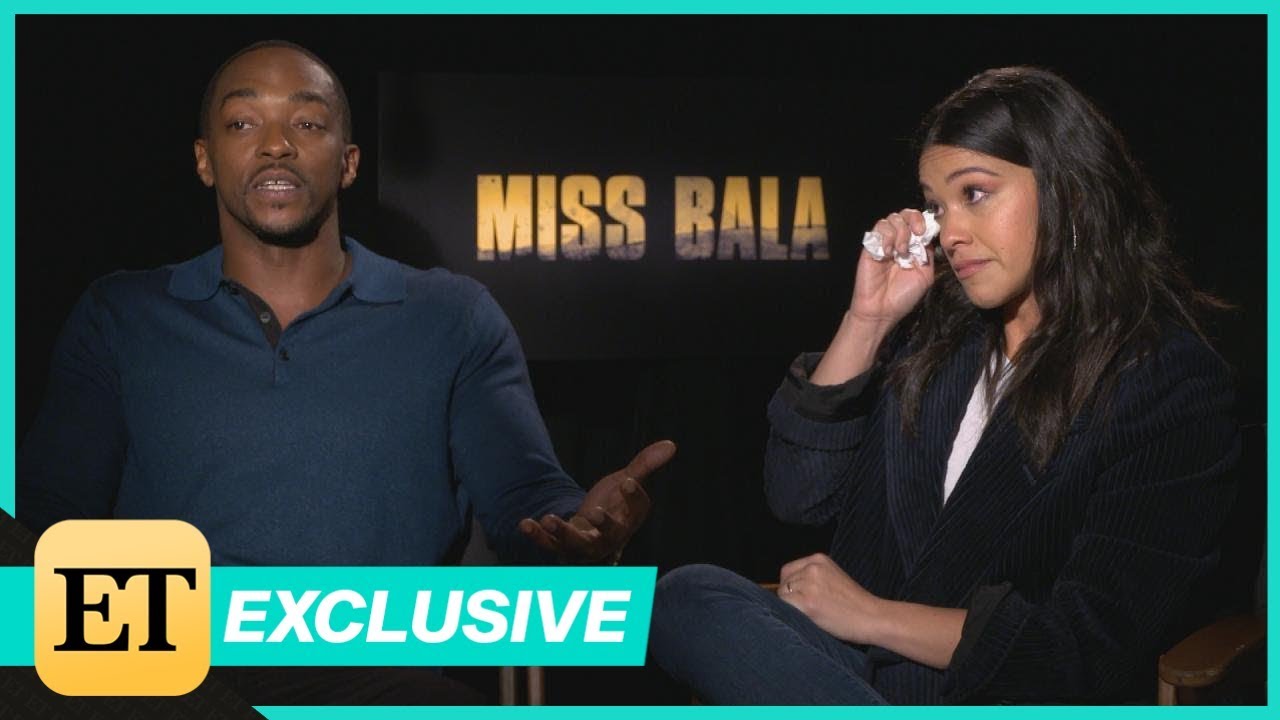 Gina Rodriguez Cries as Anthony Mackie Praises Her Carmen Sandiego Role