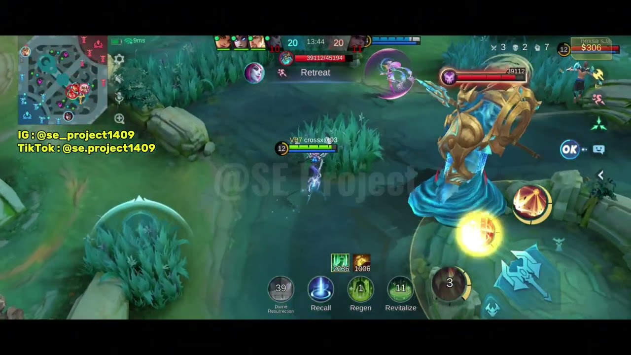Balik Lagi Push Rank Pake Roam Rafaela, Auto WIN! Heal Di Late Game Bikin Tim Susah Mati