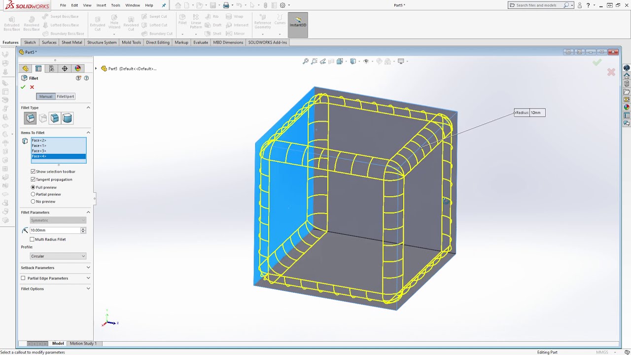 SOLIDWORKS | Utiliser les CONGES