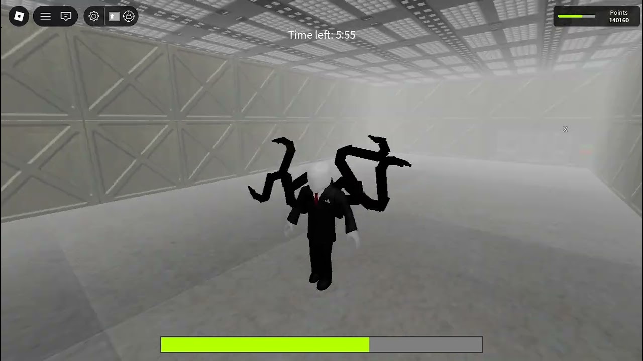 playing as slenderman but failed😔🥀