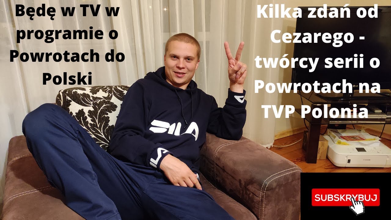 Będę w programie o powrotach na TVP Polonia. Kilka zdań od Cezarego - twórcy serii o Powrotach